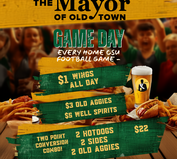 GAME DAY AT THE MAYOR