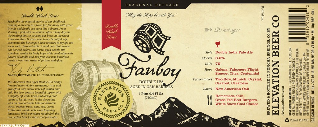 Fan Boy (Barrel Aged Imperial IPA)