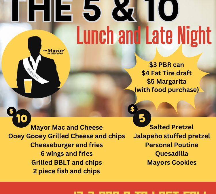 Lunch Specials Every Day 12pm – 3pm