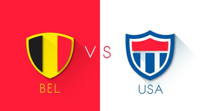 USA vs. Belgium World Cup Match