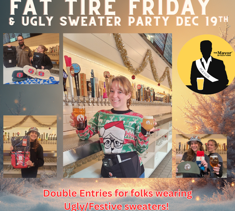 Ugly Sweater Party and Giveaways!