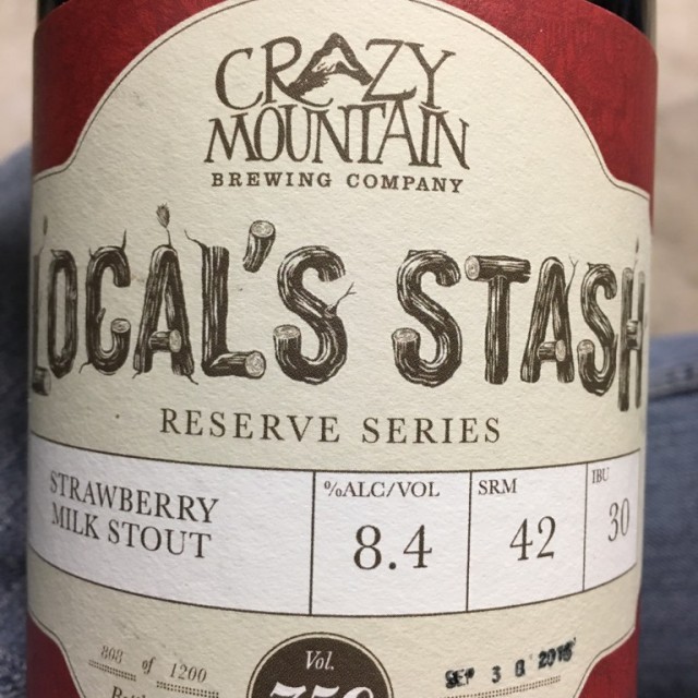 Strawberry Milk Stout